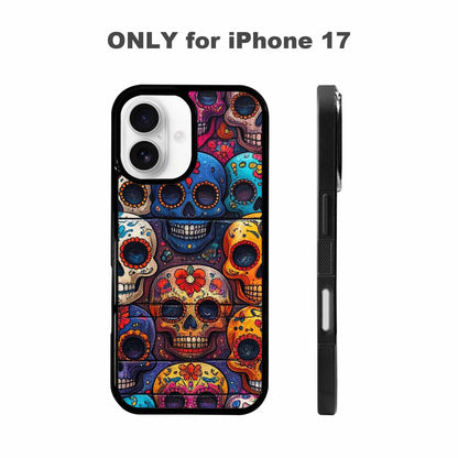 iPhone 17 Case — Skull Dark Art Gothic Print Gothic, Custom Phone Case