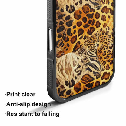 iPhone 17 Case — Small Animal Print Pattern, Animal Print, Custom Printed Phone Case