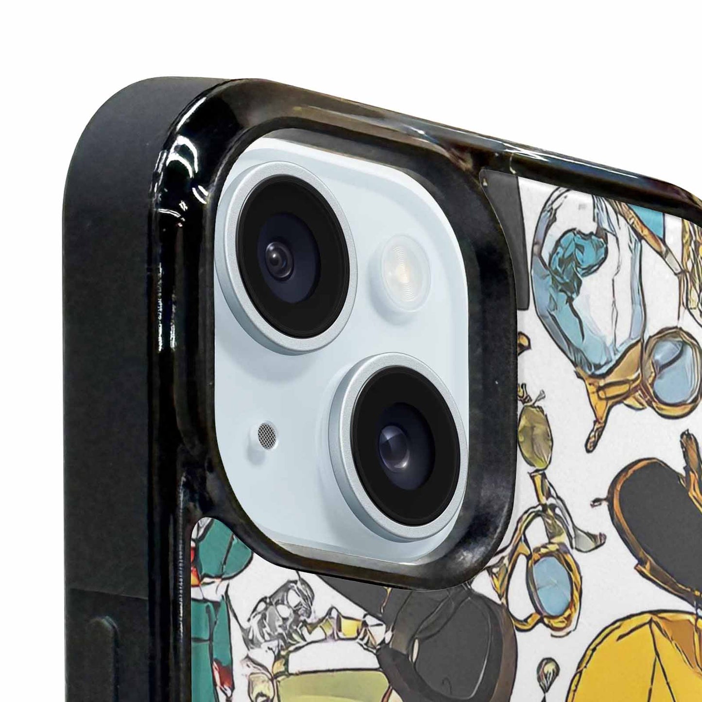 iPhone 15 Case — Noir Spy Silhouette Pen Ink Noir, Custom Art Phone Cover