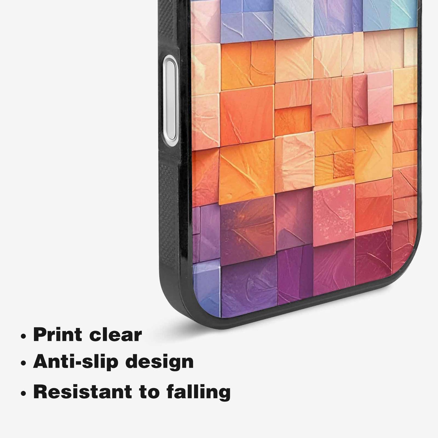 iPhone 16 Case — Color Gradient Fade Pattern Hundreds Of, Custom Phone Case