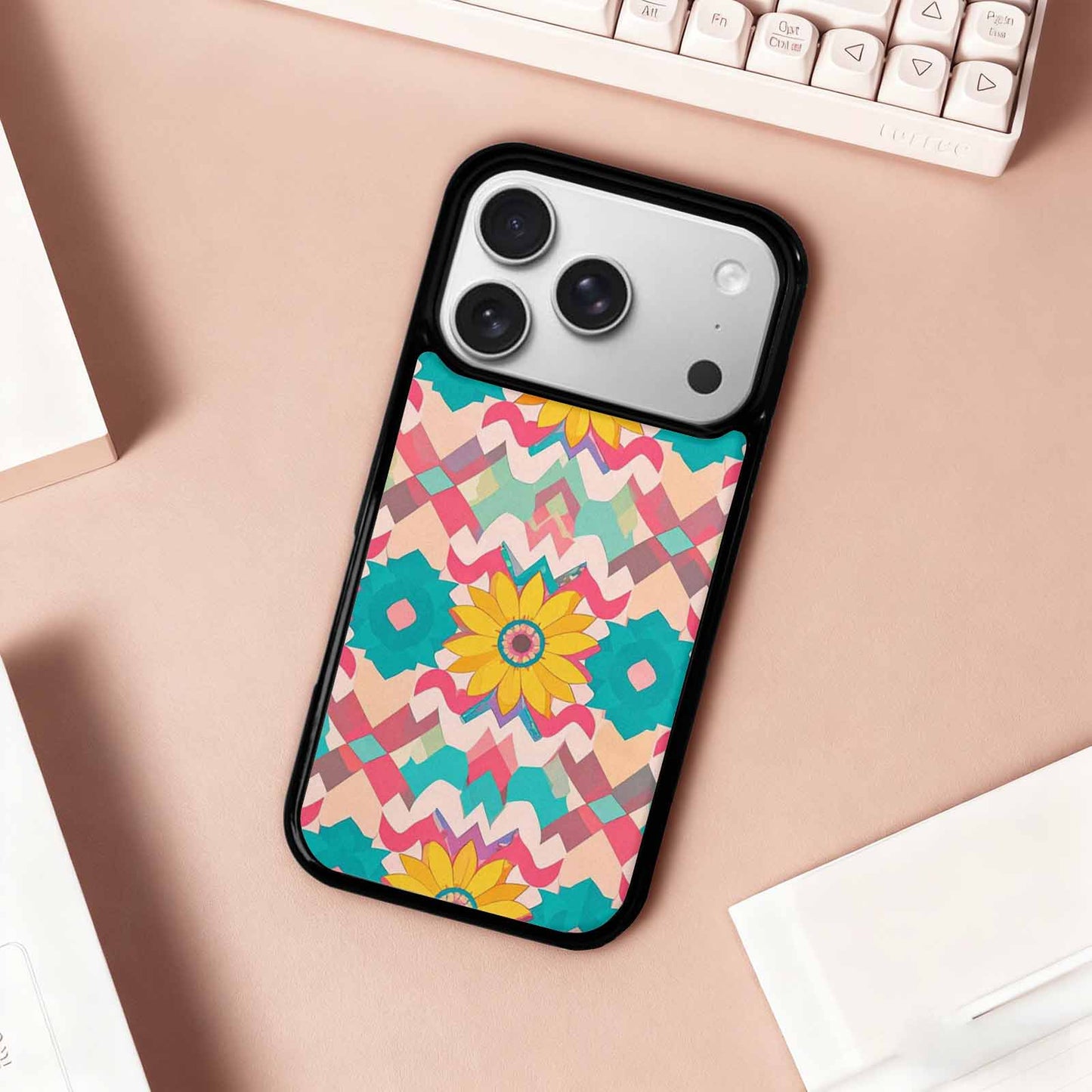 iPhone 17 Pro Case — Mod Cartoon Art Pattern Cartoon Cute, Personalized Phone Case