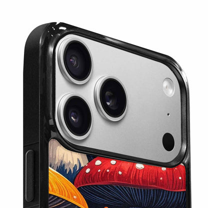 iPhone 17 Pro Max Case — Vivid Winter Mushroom Cartoon Cute, Custom Phone Case