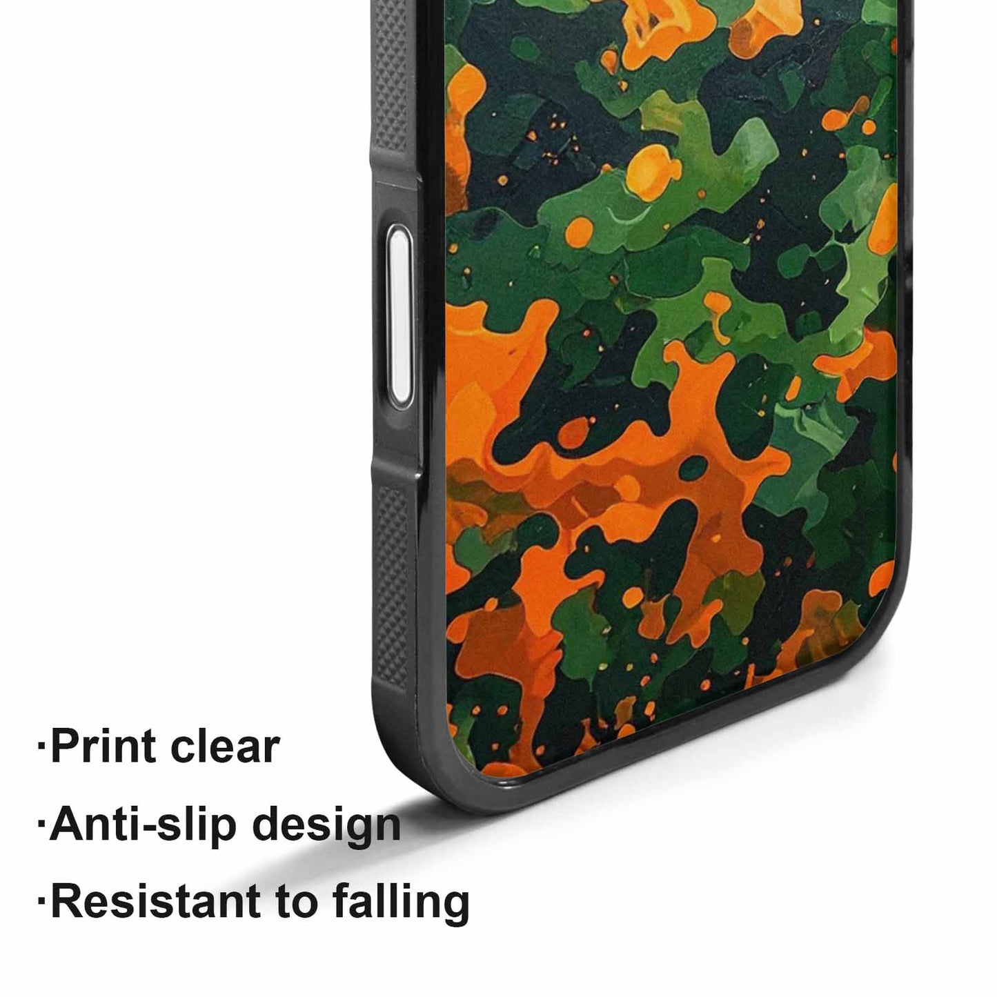 iPhone 17 Case — Small Military Camouflage Blotch Camo, Original Design Phone Case