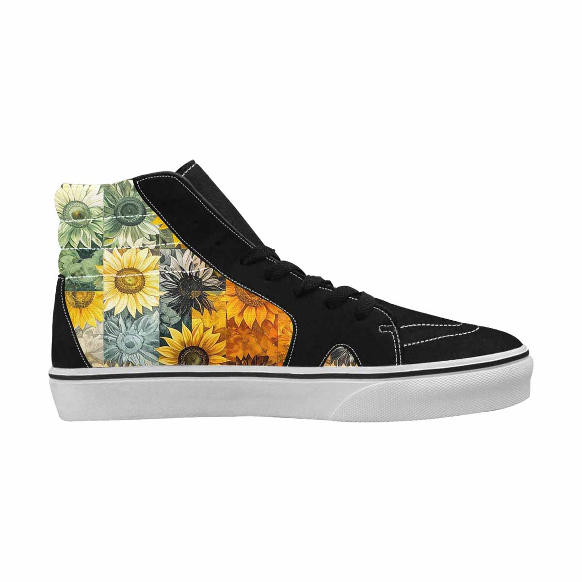 MEN'S Blend Melt Them High Top Canvas Neon Fantasy Custom Sneakers