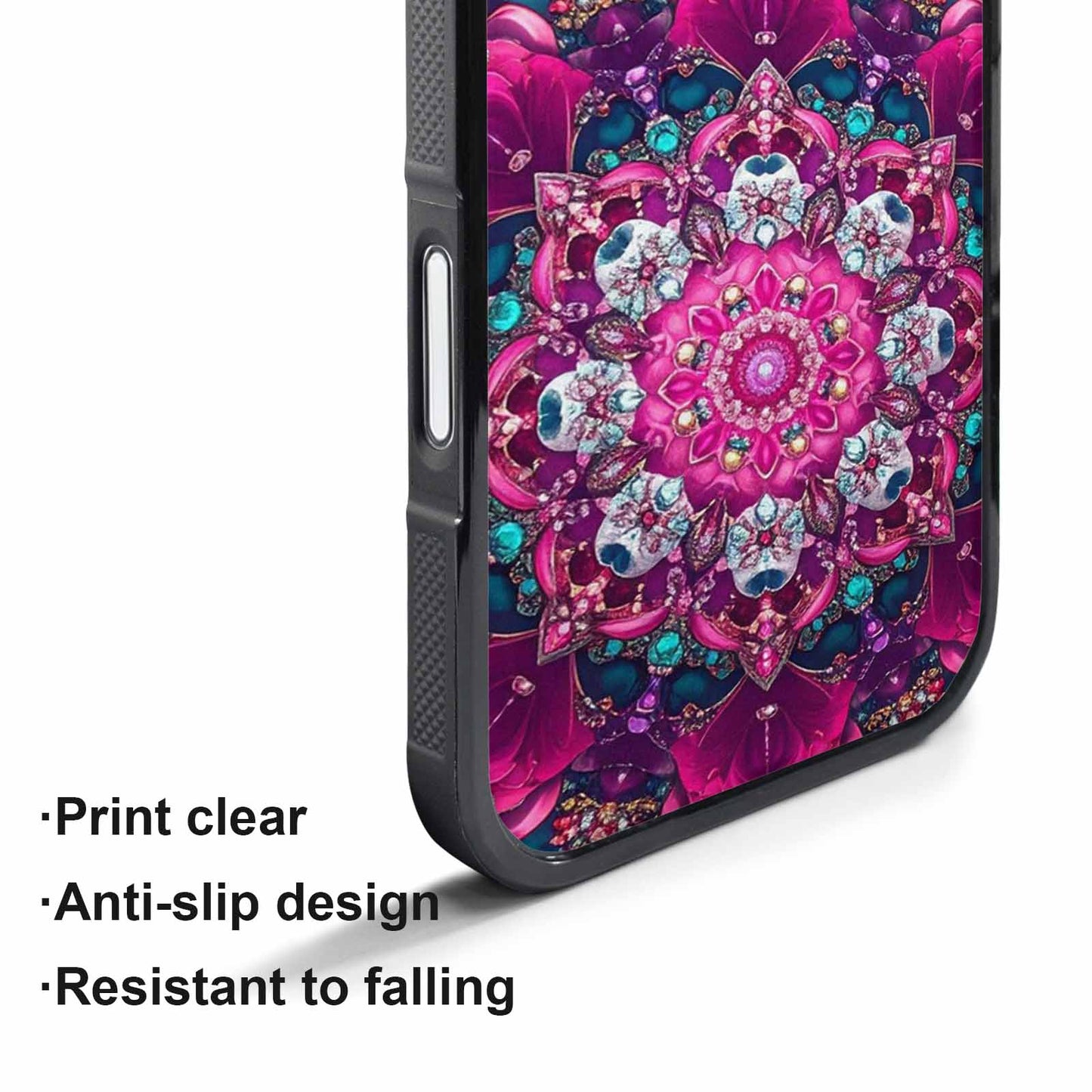 iPhone 17 Pro Case — Skull Dark Art Gothic Print Gothic, Custom Phone Case