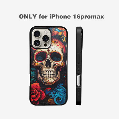 iPhone 16 Pro Max Case — Graffiti Skull, Personalized Phone Case