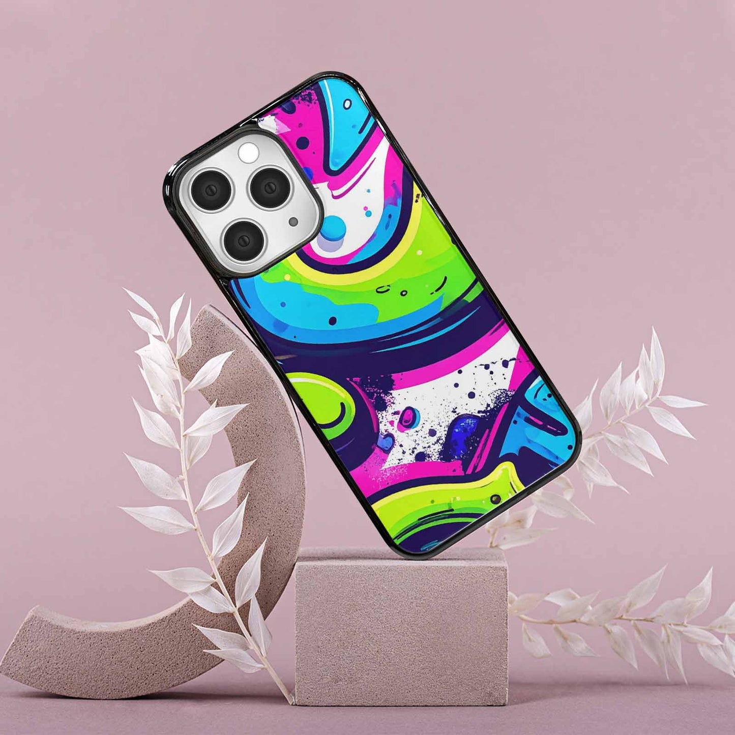 iPhone 15 Pro Max Case — Acid Wash Cartoon, Original Design Phone Case