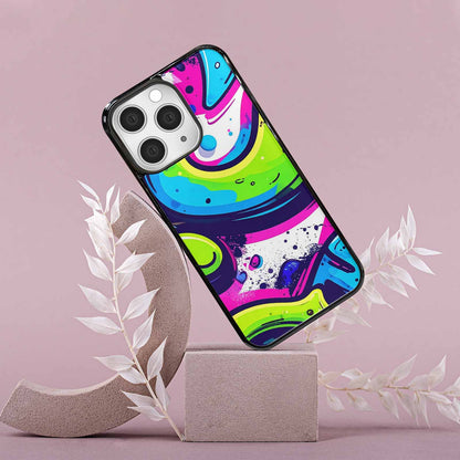 iPhone 15 Pro Max Case — Acid Wash Cartoon, Original Design Phone Case