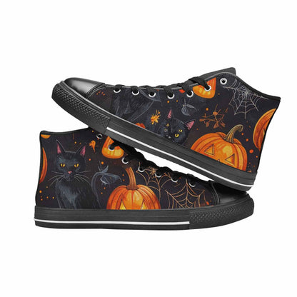 WOMEN'S Halloween High Top Canvas Y2K Sneakers