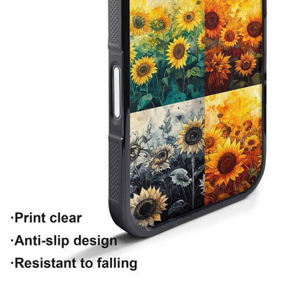 iPhone 17 Pro Max Case — Blend Melt Them Together Floral, Custom Printed Phone Case