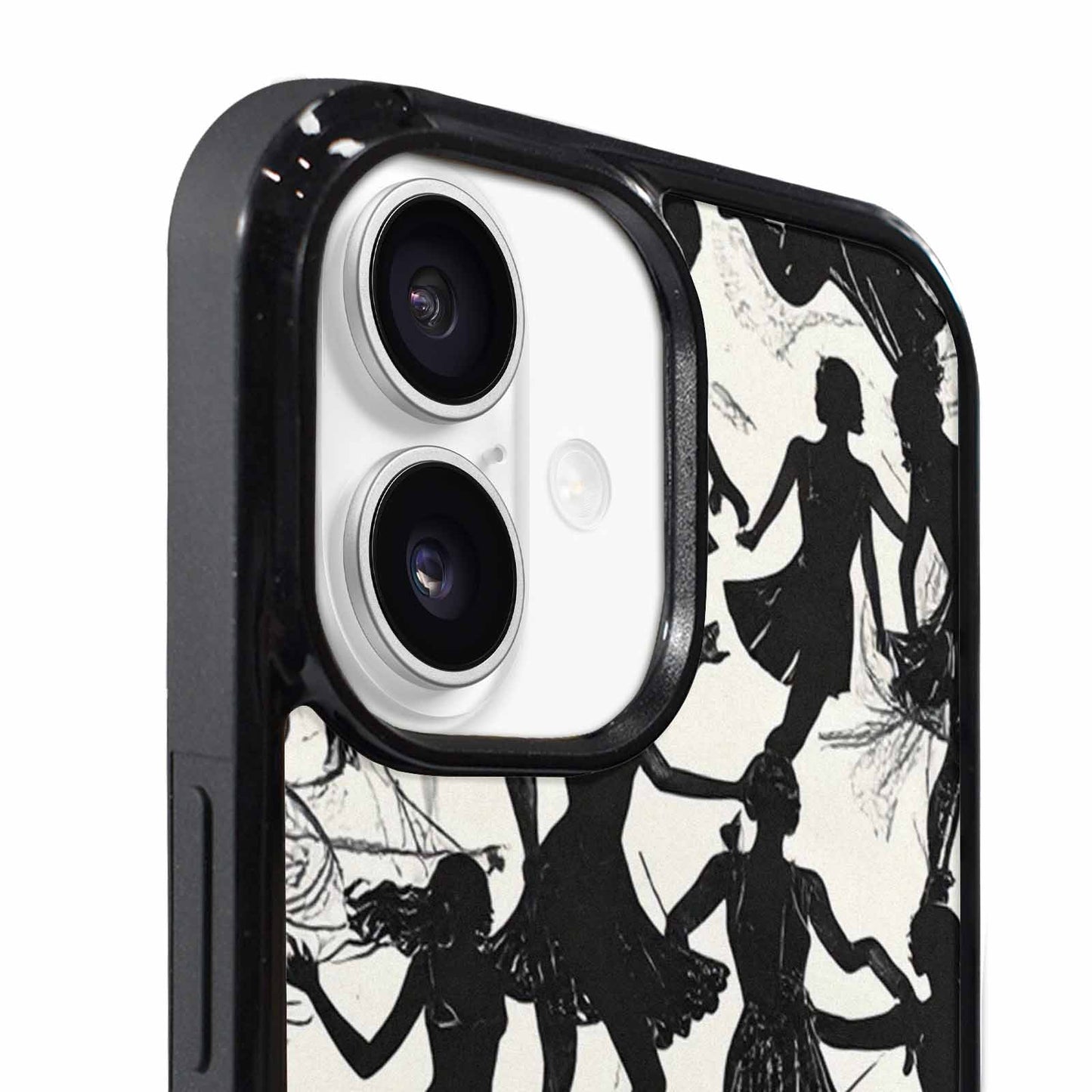 iPhone 17 Case — Bold Dancing Figure Line Original Art, Customized Protective Case