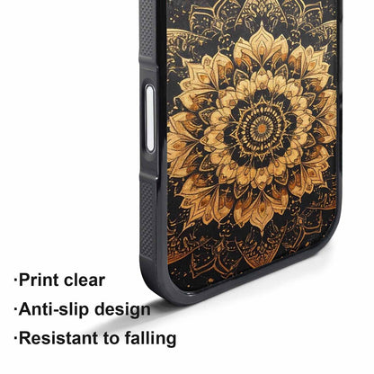 iPhone 17 Pro Case — Small Mandala Pattern Randomly Varying Floral, Custom Print Case Cover