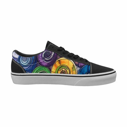 WOMEN'S Tie Lace-Up Canvas Aesthetic Custom Shoes