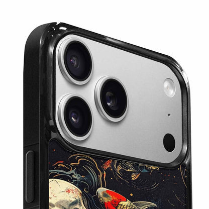 iPhone 17 Pro Max Case — Skull Dark Art Gothic Print Gothic, Custom Print Case Cover