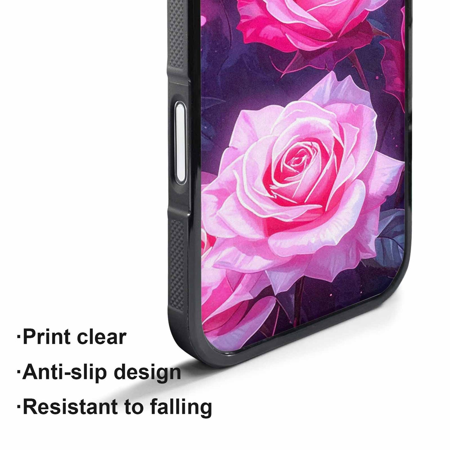 iPhone 17 Air Case — Watercolor Marble Rose Watercolor Abstract, Customized Protective Case