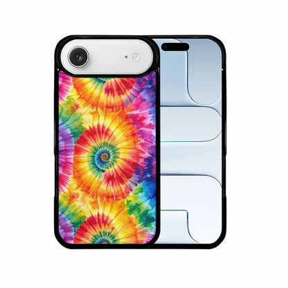 iPhone 17 Air Case — Tie Dye Spiral Rainbow Blended Tie, Custom Made Phone Cover