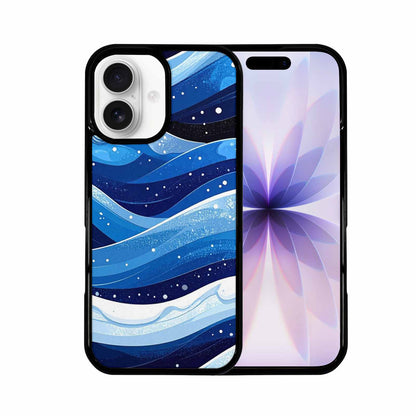 iPhone 17 Case — Glossy Winter Wave Cartoon Cute, Custom Phone Case