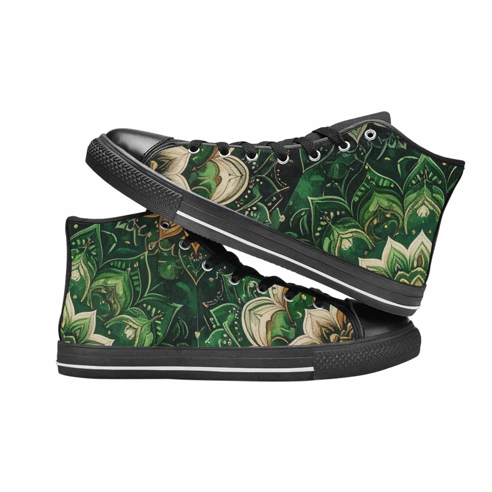 MEN'S Mandala High Top Canvas Grunge Sneakers