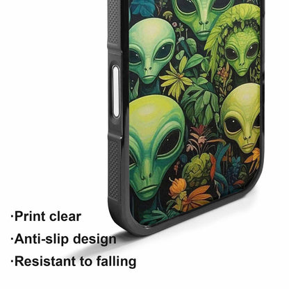iPhone 17 Case — Aliens Pattern Hundreds Of Alien Scifi, Customized Protective Case