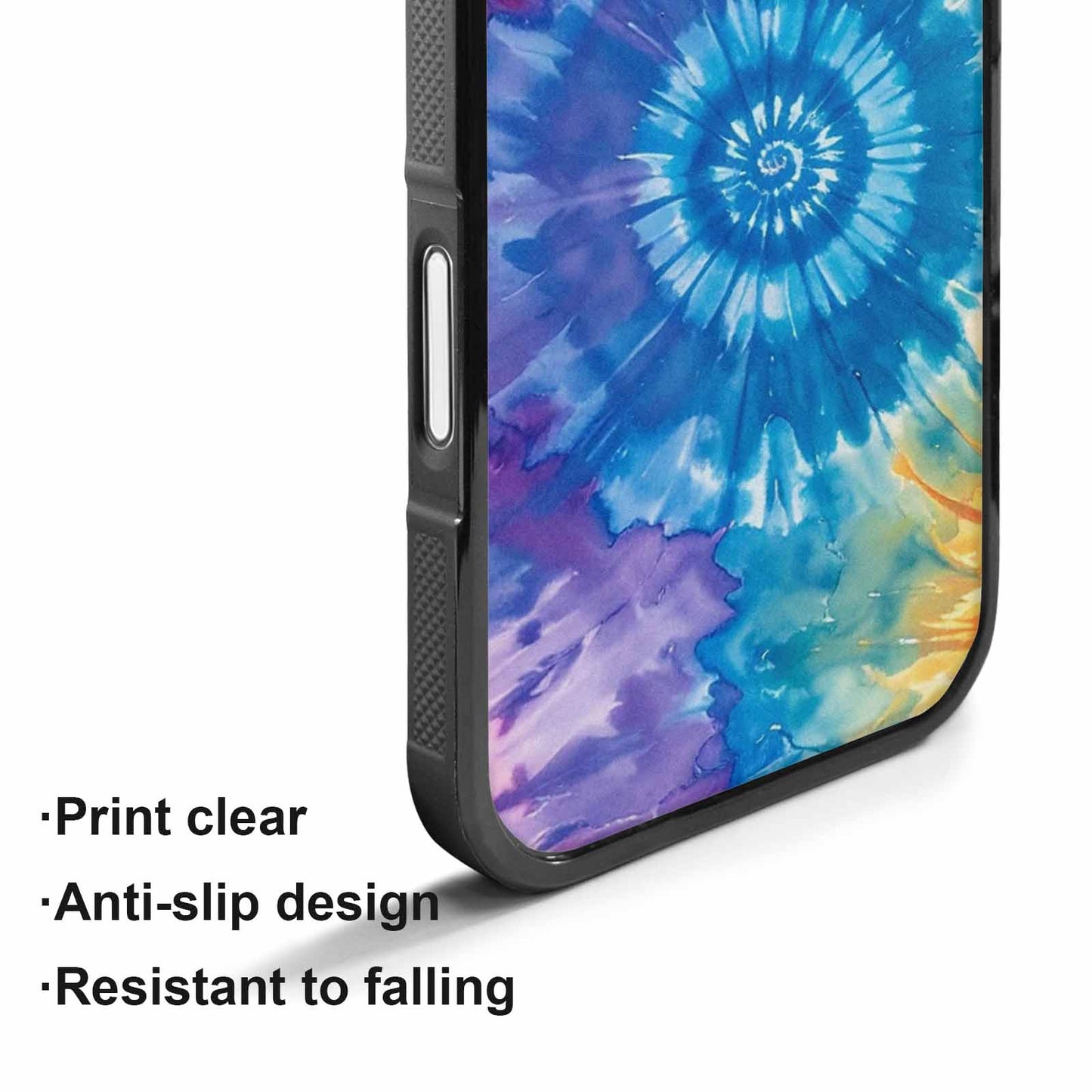 iPhone 17 Case — Seamless Tileable Pattern Of Tie Dye, Personalized Phone Case