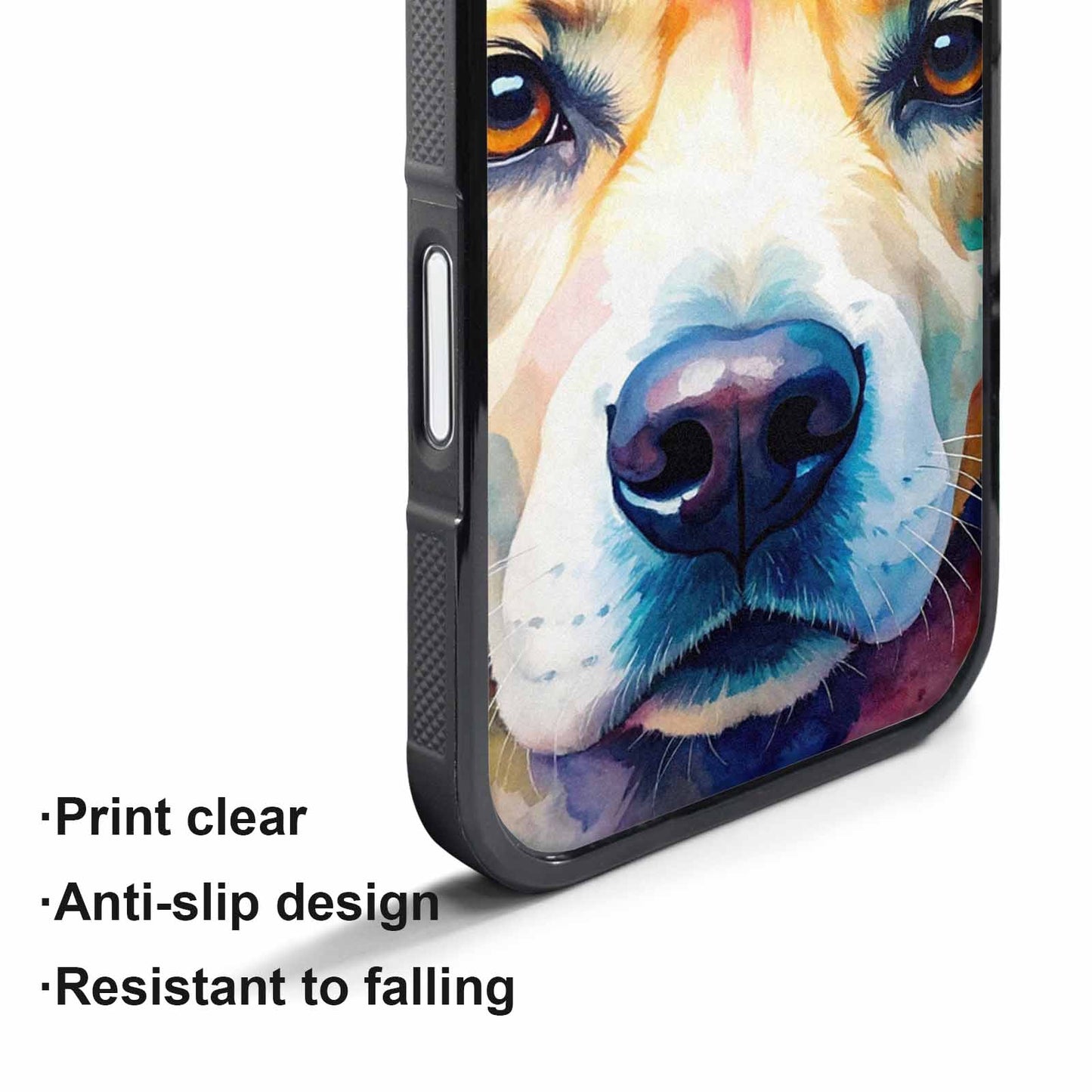 iPhone 17 Air Case — Golden Retriever Watercolor Art Pattern Watercolor, Custom Phone Case