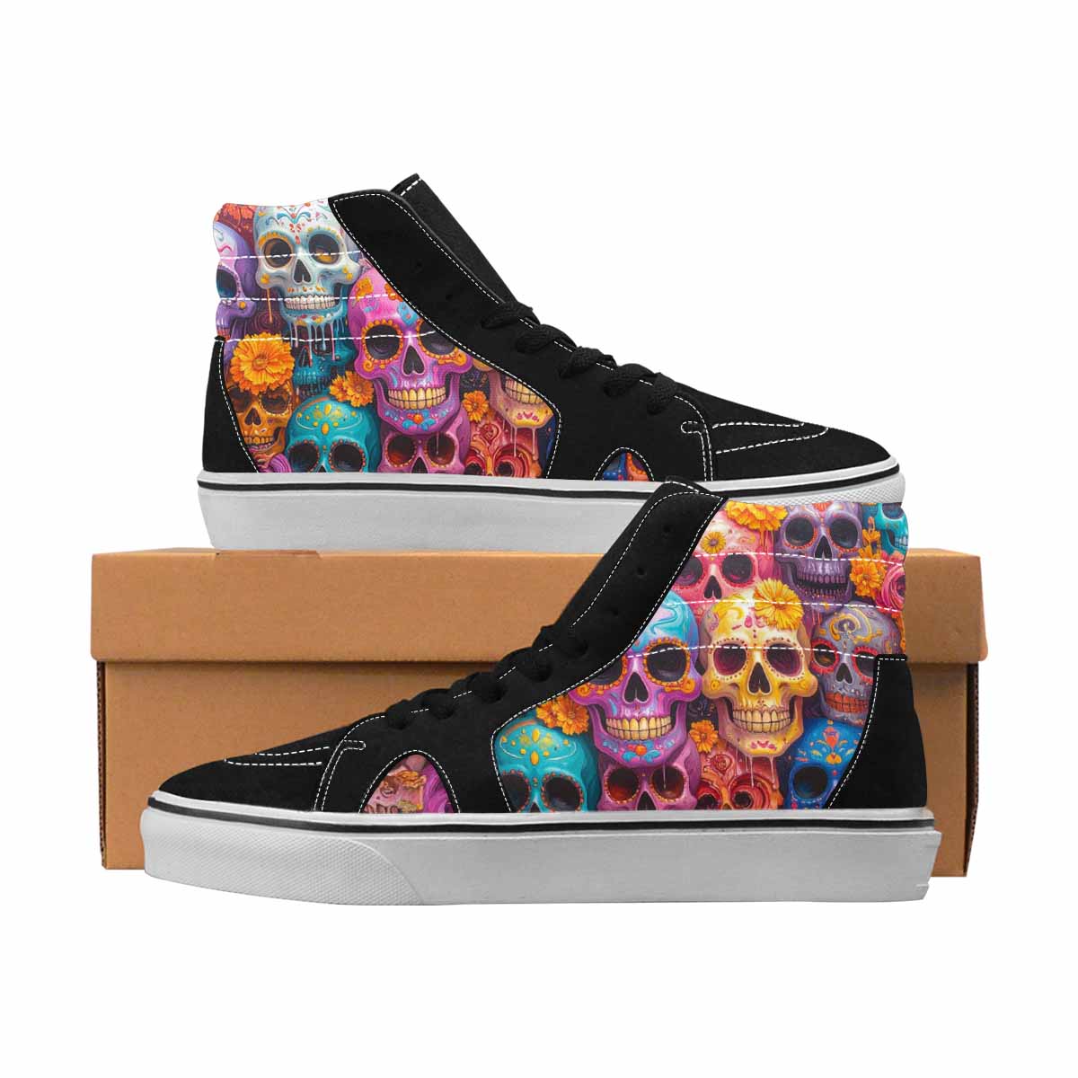 MEN'S Sugar Skull Pattern Sugar Skulls Ferion