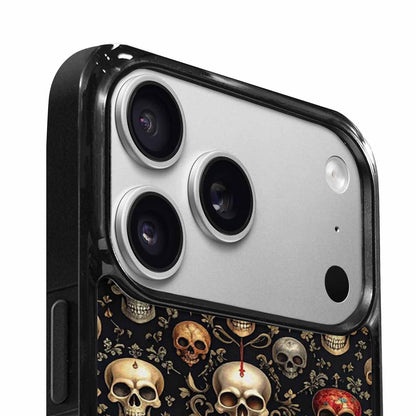 iPhone 17 Pro Case — Skull Dark Art Gothic Print Gothic, Customized Protective Case