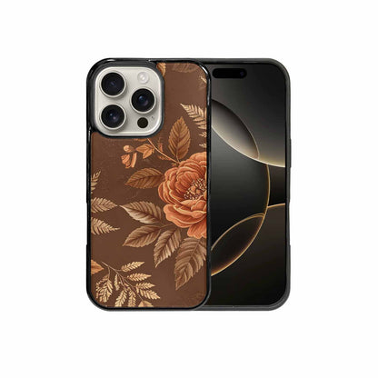 iPhone 16 Pro Case — Vintage Botanical Art Pattern, Custom Printed Phone Case