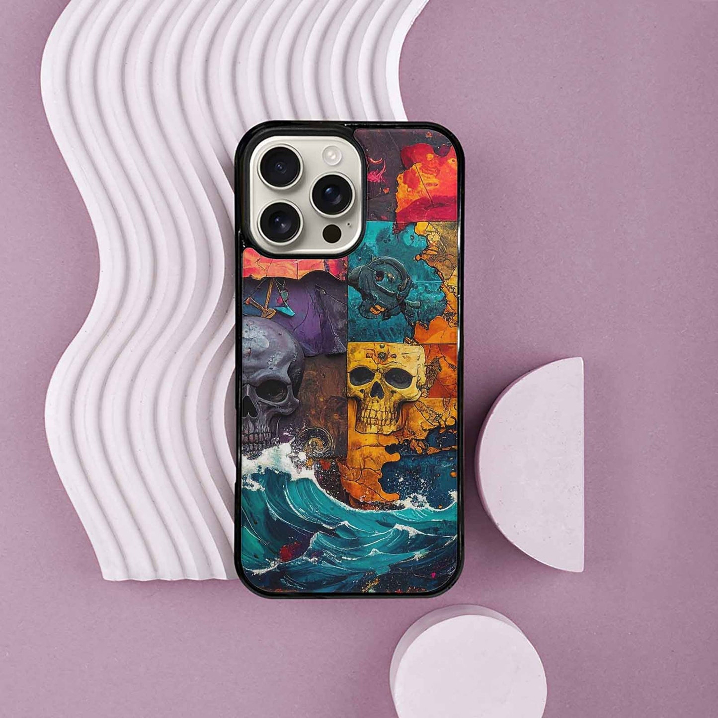 iPhone 16 Pro Max Case — Pirate Skull Flag Pirate Skull Flag, Original Design Phone Case