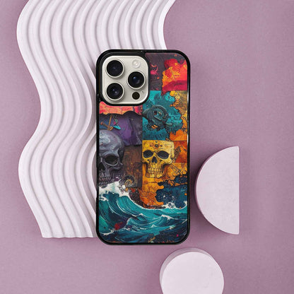 iPhone 16 Pro Max Case — Pirate Skull Flag Pirate Skull Flag, Original Design Phone Case