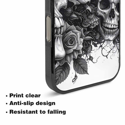 iPhone 16 Pro Max Case — Skull Gothic Art Dark Original, Custom Designed Case Cover