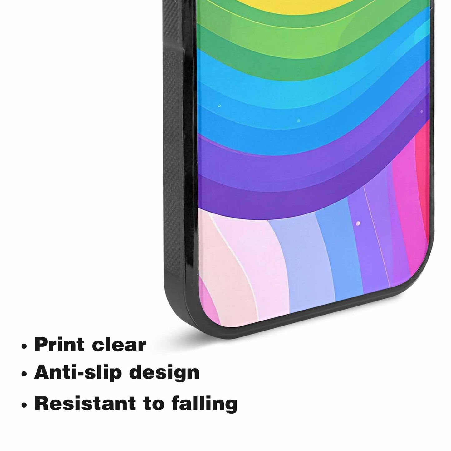 iPhone 15 Plus Case — Rainbow Pride, Original Design Phone Case