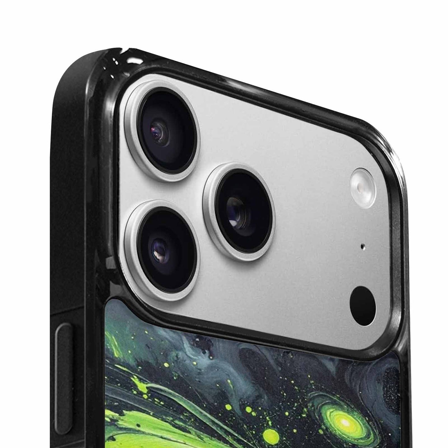 iPhone 17 Pro Max Case — Seamless Repeating Pattern Of Galaxy Space, Original Design Phone Case