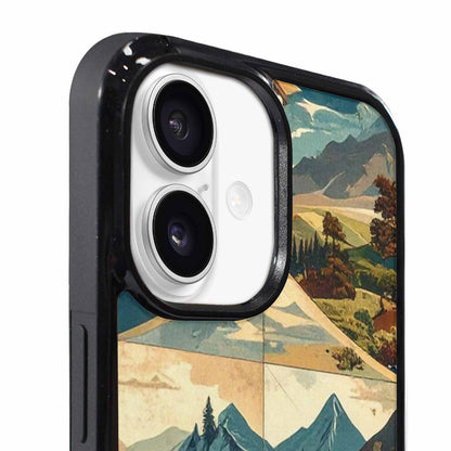 iPhone 17 Case — Vintage Travel Artwork Pattern Retro Vintage, Custom Designed Case Cover