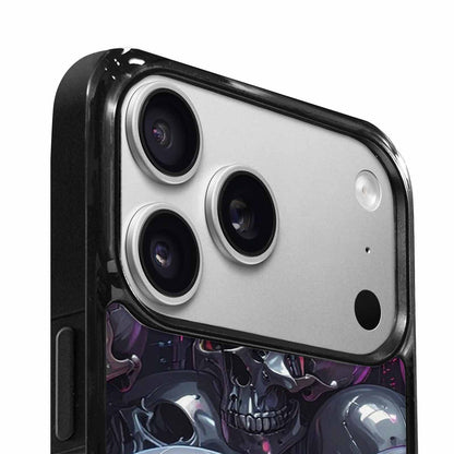 iPhone 17 Pro Case — Seamless Tileable Pattern Of Overlapping Gothic, Unique Phone Case Design