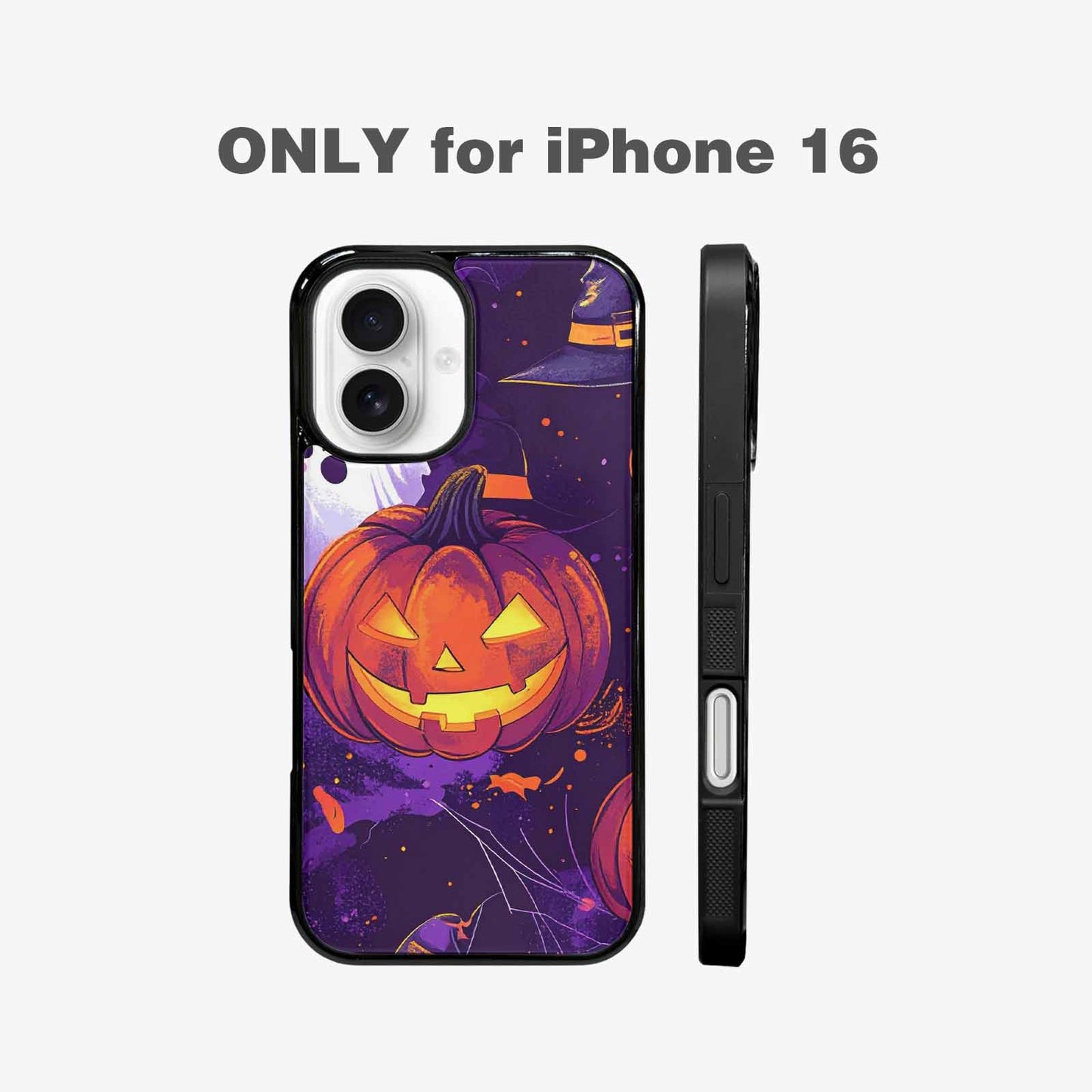 iPhone 16 Case — Halloween Art Print Edge To Edge, Customized Protective Case