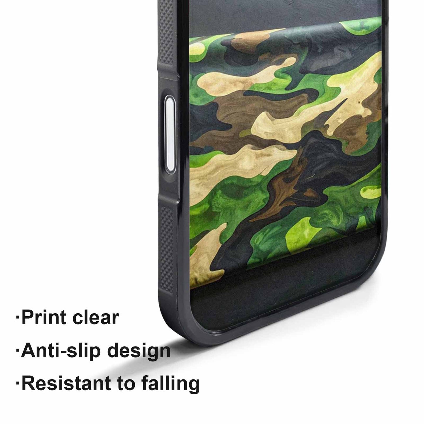 iPhone 17 Pro Max Case — Camo Print Camo, Custom Made Phone Cover