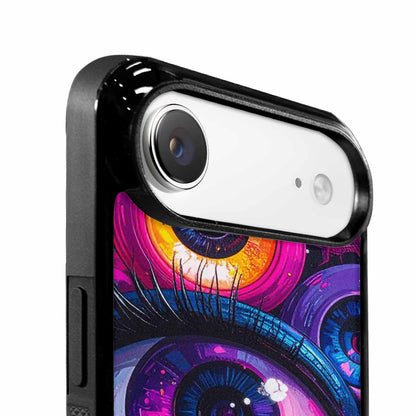 iPhone 17 Air Case — Seamless Tileable Pattern Of Overlapping Cartoon, Custom Printed Phone Case