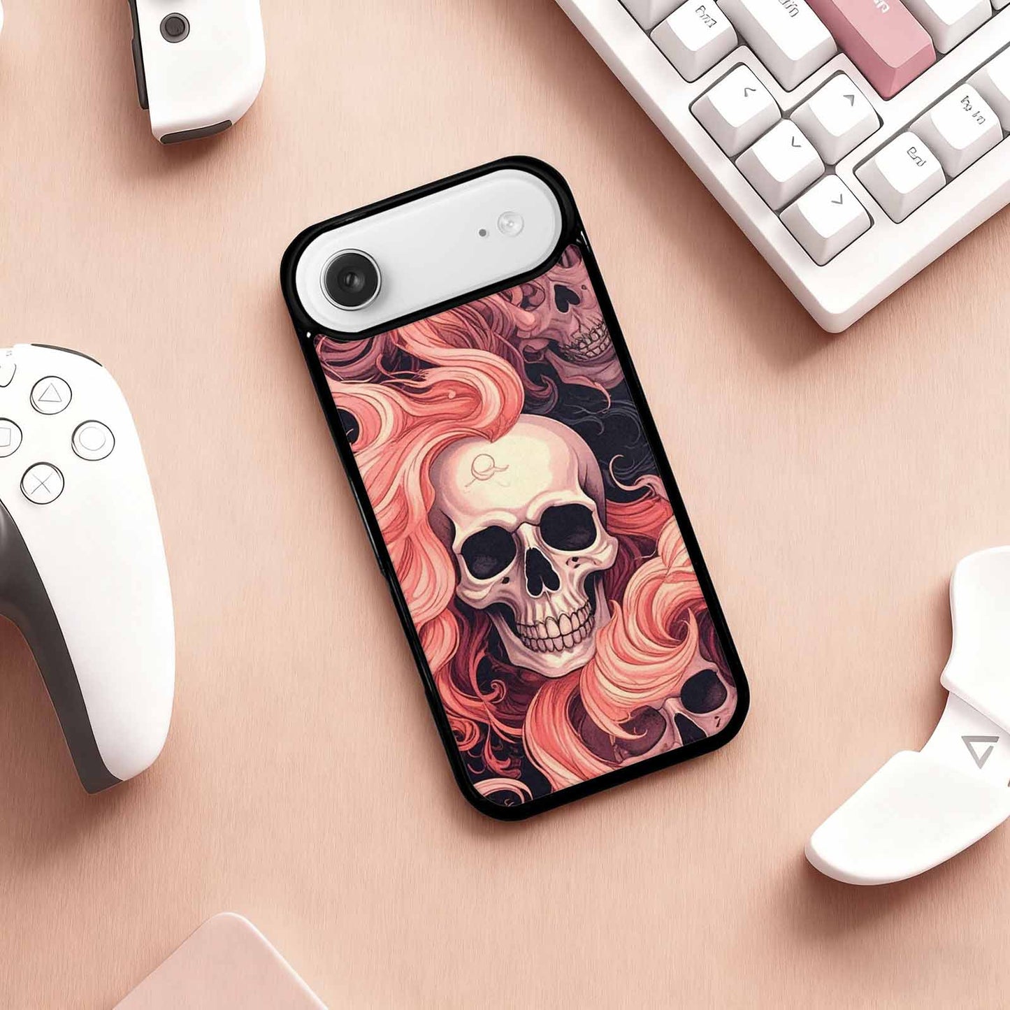 iPhone 17 Air Case — Skull Dark Art Gothic Print Gothic, Original Design Phone Case