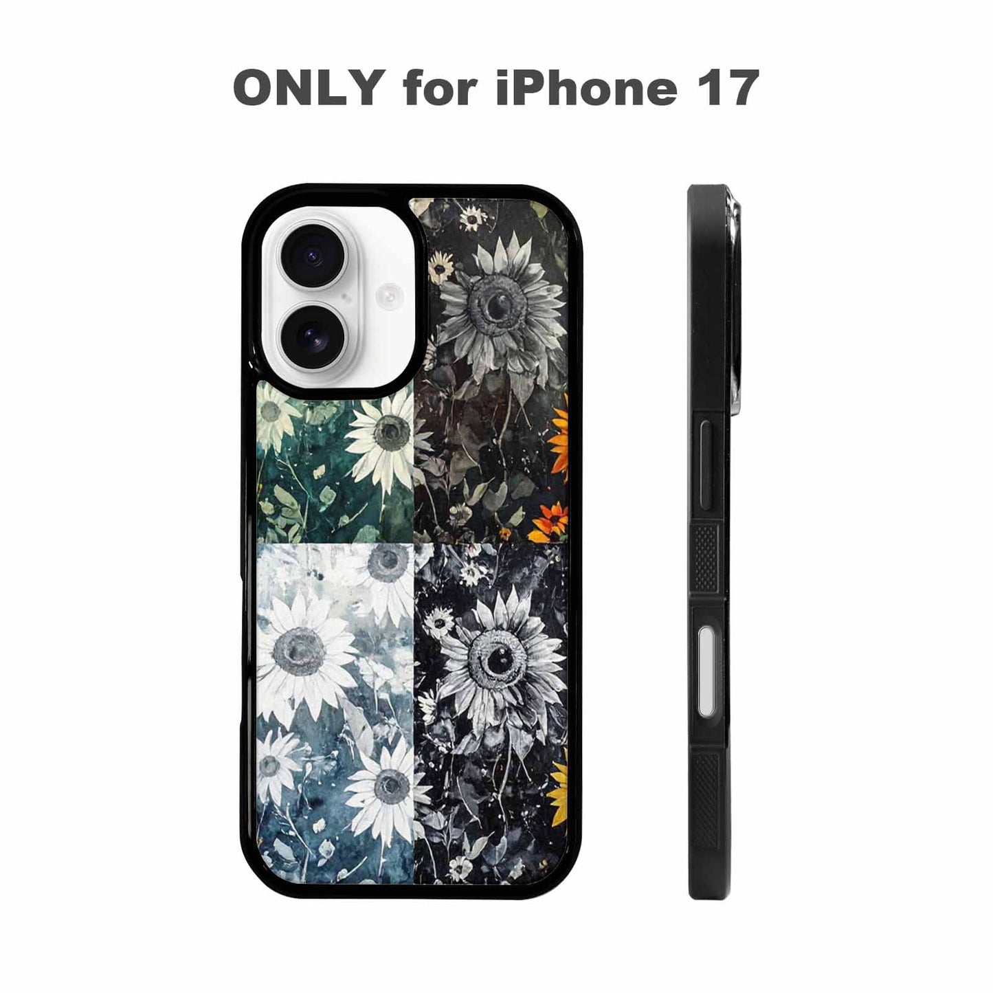 iPhone 17 Case — Blend Melt Them Together Floral, Custom Made Phone Cover