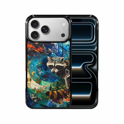iPhone 17 Pro Max Case — Raccoon Bandit Raccoon Bandit Original Art, Custom Art Phone Cover