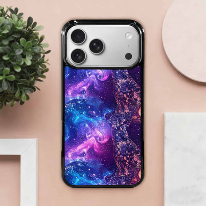 iPhone 17 Pro Max Case — Snake Print Galaxy Seamless Animal Print, Custom Designed Case Cover