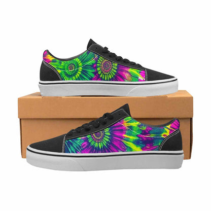 WOMEN'S Tie Dye - Canvas Lace-Up Aesthetic Sneakers