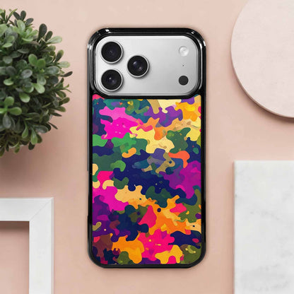 iPhone 17 Pro Max Case — Small Military Camouflage Blotch Camo, Custom Designed Case Cover