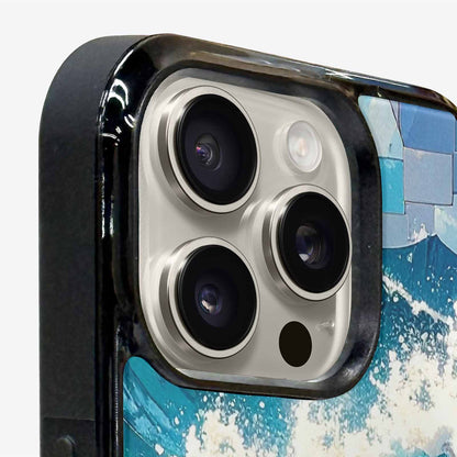 iPhone 15 Pro Max Case — Wave Crest Splash Wave Crest Splash, Customized Protective Case