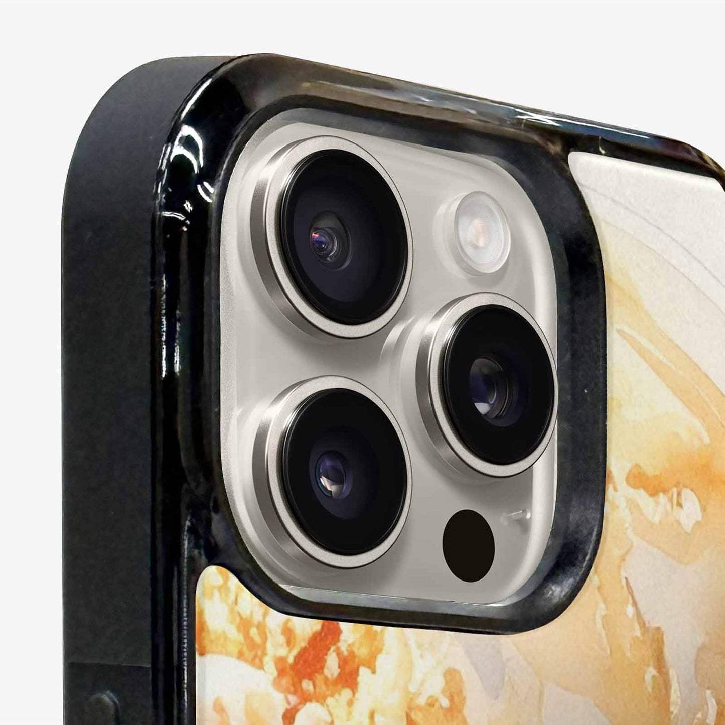 iPhone 15 Pro Max Case — Extreme Close Up Shot Only Drippig, Original Design Phone Case