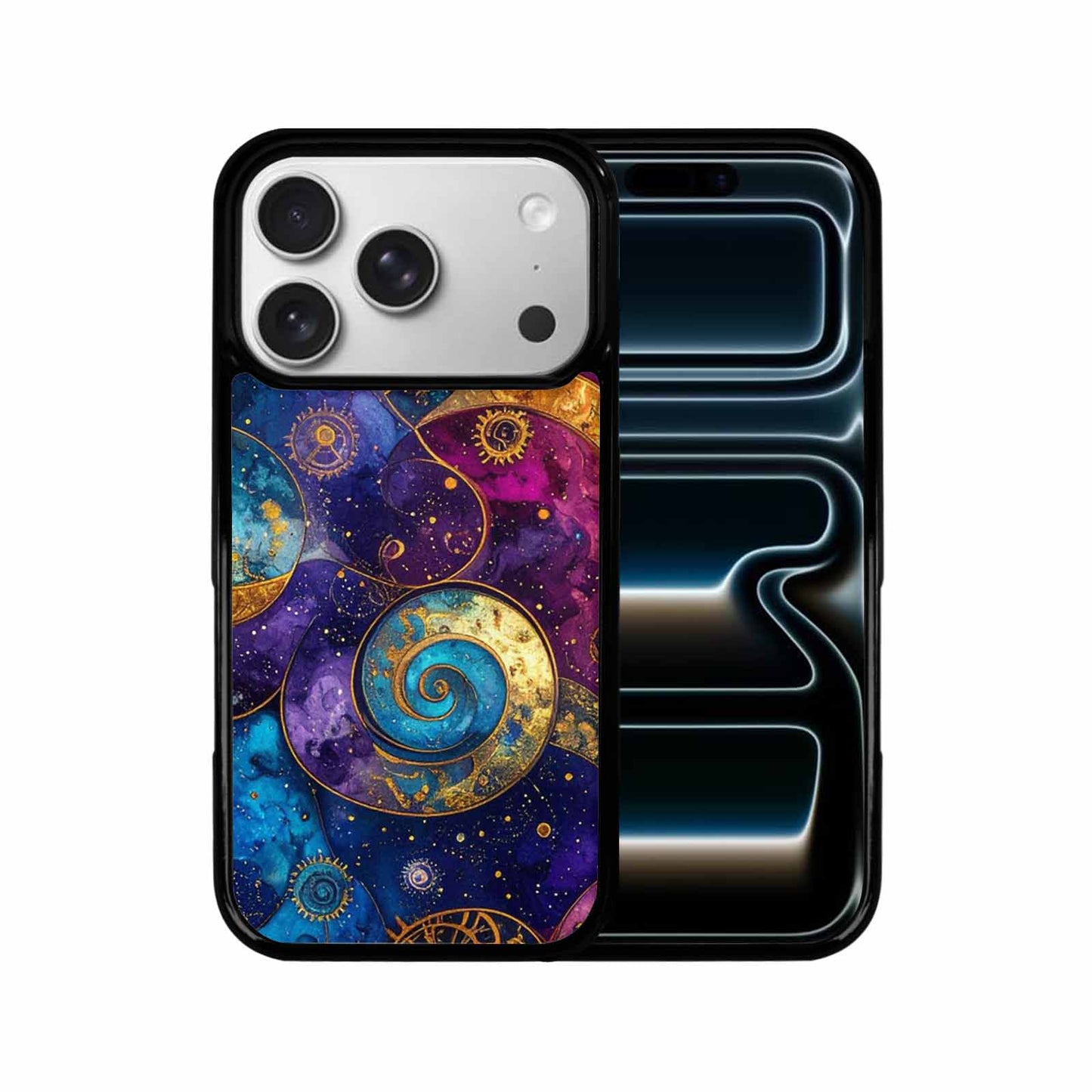 iPhone 17 Pro Case — Steampunk Galaxy Space, Unique Phone Case Design