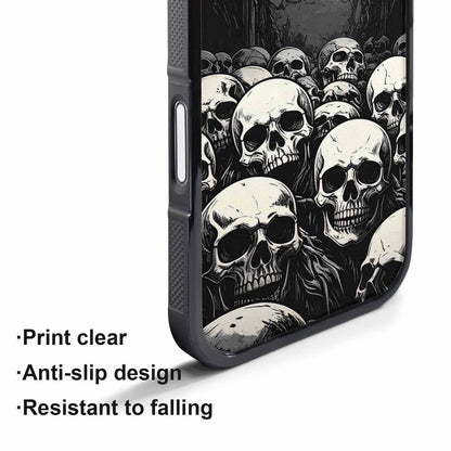 iPhone 17 Pro Case — Skull Dark Art Gothic Print Gothic, Personalized Phone Case