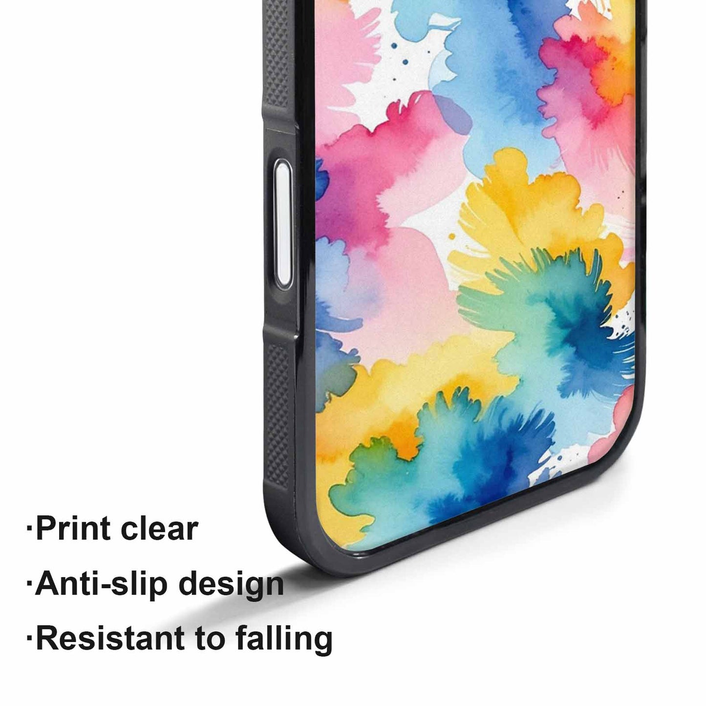 iPhone 17 Pro Case — Trans Strong Watercolor Seamless Pattern Watercolor, Custom Phone Case