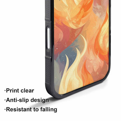 iPhone 17 Pro Case — Retro Easter Flame Retro Vintage, Custom Print Case Cover